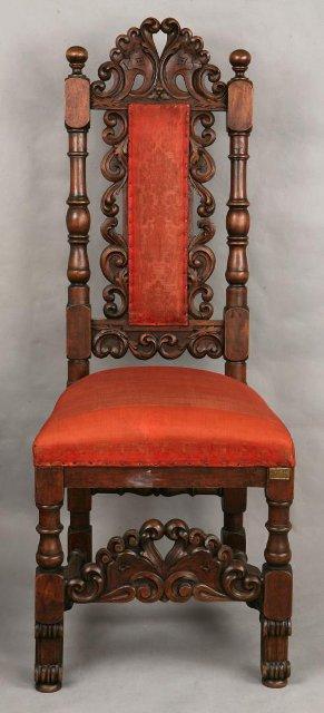 Стул с мягким сидением. XIX в.