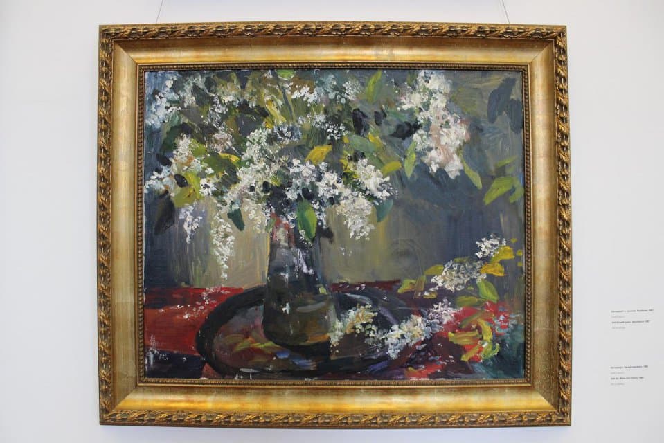 Натюрморт. Белая черемуха. 1986. Налбандян Д.А.