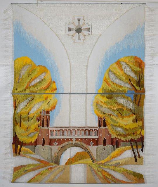 Гобелен. "Царицыно. Фигурный мост" 2005-2006 гг. Нечепорук М.Н.