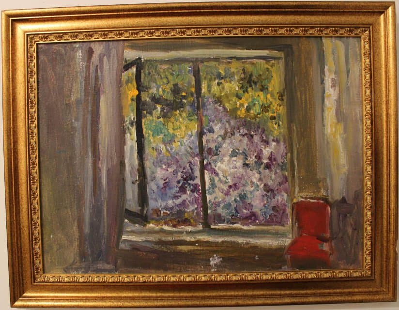 На даче. Солнечный день. Налбандян Д.А.