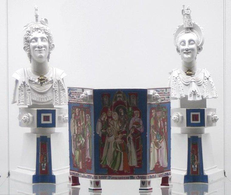 Ширма. Этюд к сонету Ф.Петрарки "Благославен день, месяц, лето, час..." 1977 г. Олевская И.С.