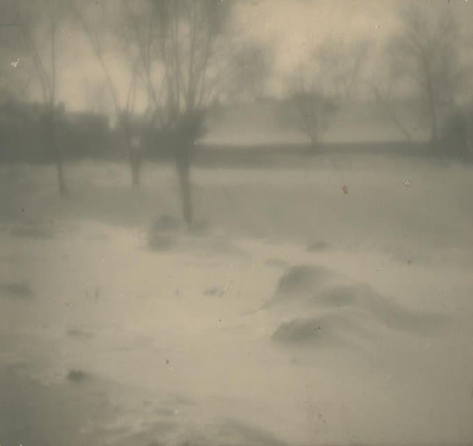 Фотография. Зимний пейзаж. 1930. Улитин В.И.