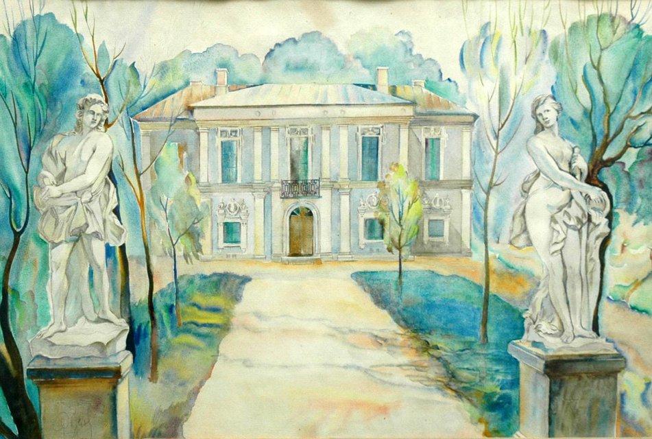 Итальянский домик. 1978 г. Розанов С.И.