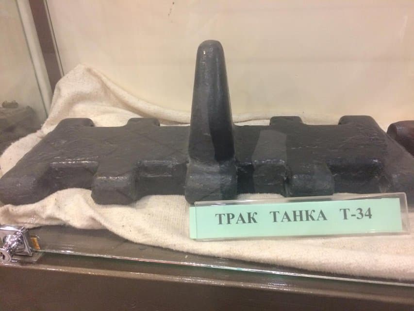 Трак с гребнем от танка Т-34. 1942-1943
