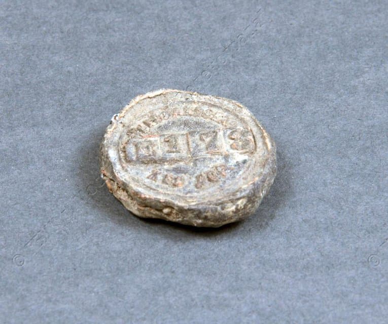 Пломба Николаевской железной дороги "Тверь", от декабря 1907 г. 1907