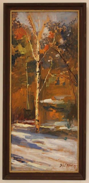 Пейзаж. (Начало зимы (?). 1993. Налбандян Д.А.