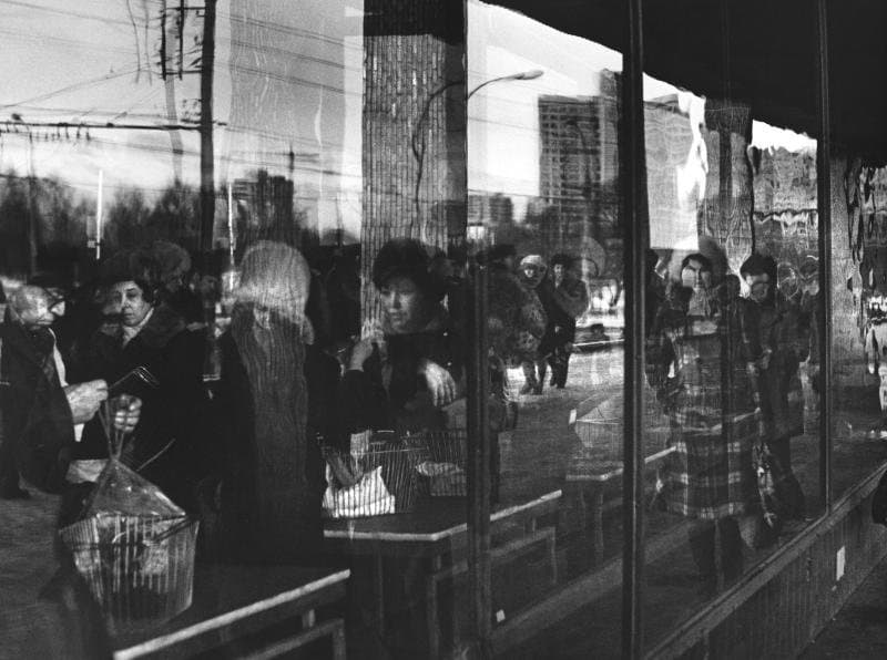 Цифровая фотография. Универсам на Фестивальной. 1980-е гг. Дашевский М.А.