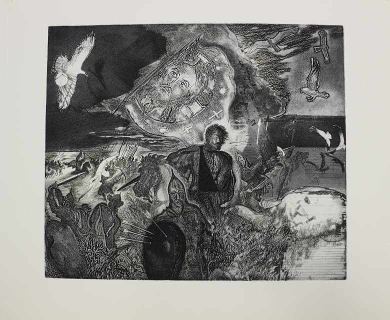 «Слово о полку Игореве». Битва.
1985. Мациевский Е.О.