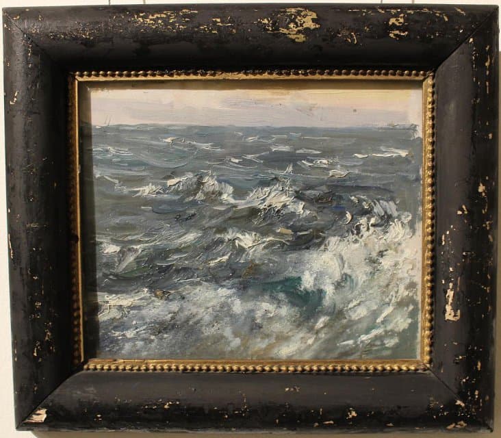 Прибалтика. Шторм. 1936. Налбандян Д.А.