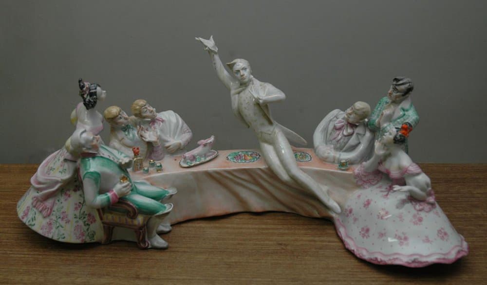 Скульптурная группа "Ревизор" 1975. Бржезицкая А.Д.