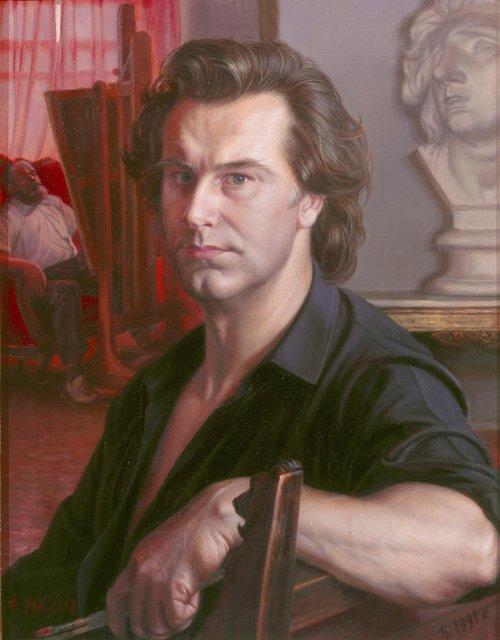 Картина. Автопортрет. 1991 г. Шилов А.М.