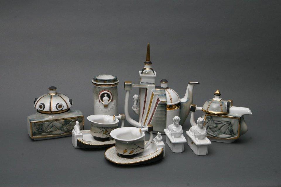 Сервиз «Кусково-осень-2012». 2012. Калита Б.Е.