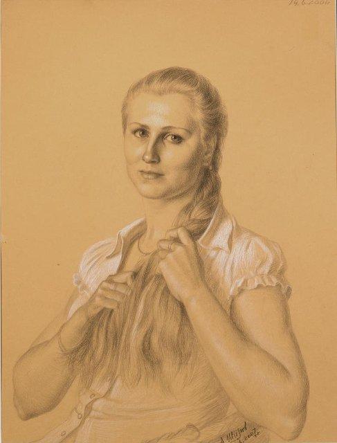 Рисунок. Юля. 2007 г. Шилов А.М.