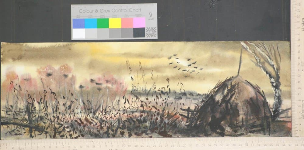 Вот и осень и улетают птицы. 1992. Павлов А.Л.