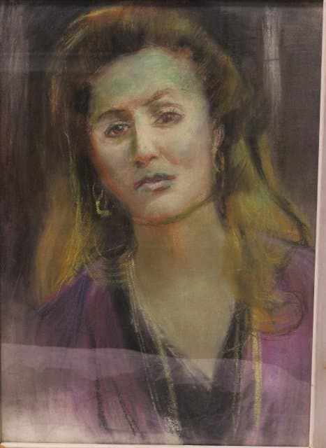 Портрет молодой женщины. 1990-е. Налбандян Д.А.