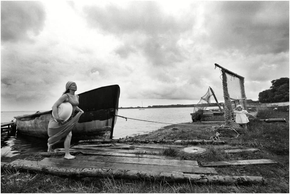 Фотография. «Томится день дождливой̆ грёзы…». Балтийская коса. 2017. Регистер Б.А.