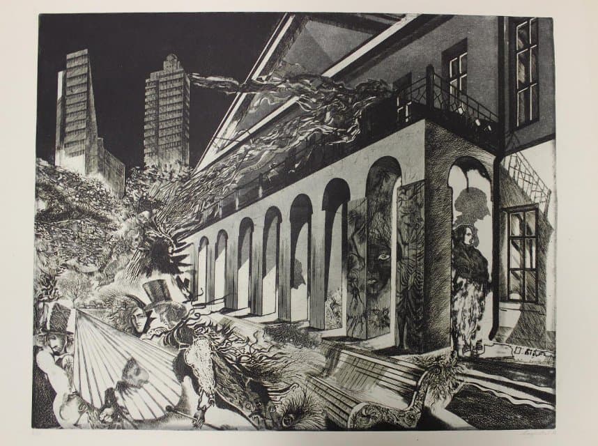 Серия «Литературная Москва».Дом Н.В. Гоголя.
1986-1987. Мациевский Е.О.