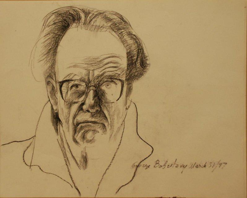 Автопортрет. 1997 г. Бобрицкий Ю.В.