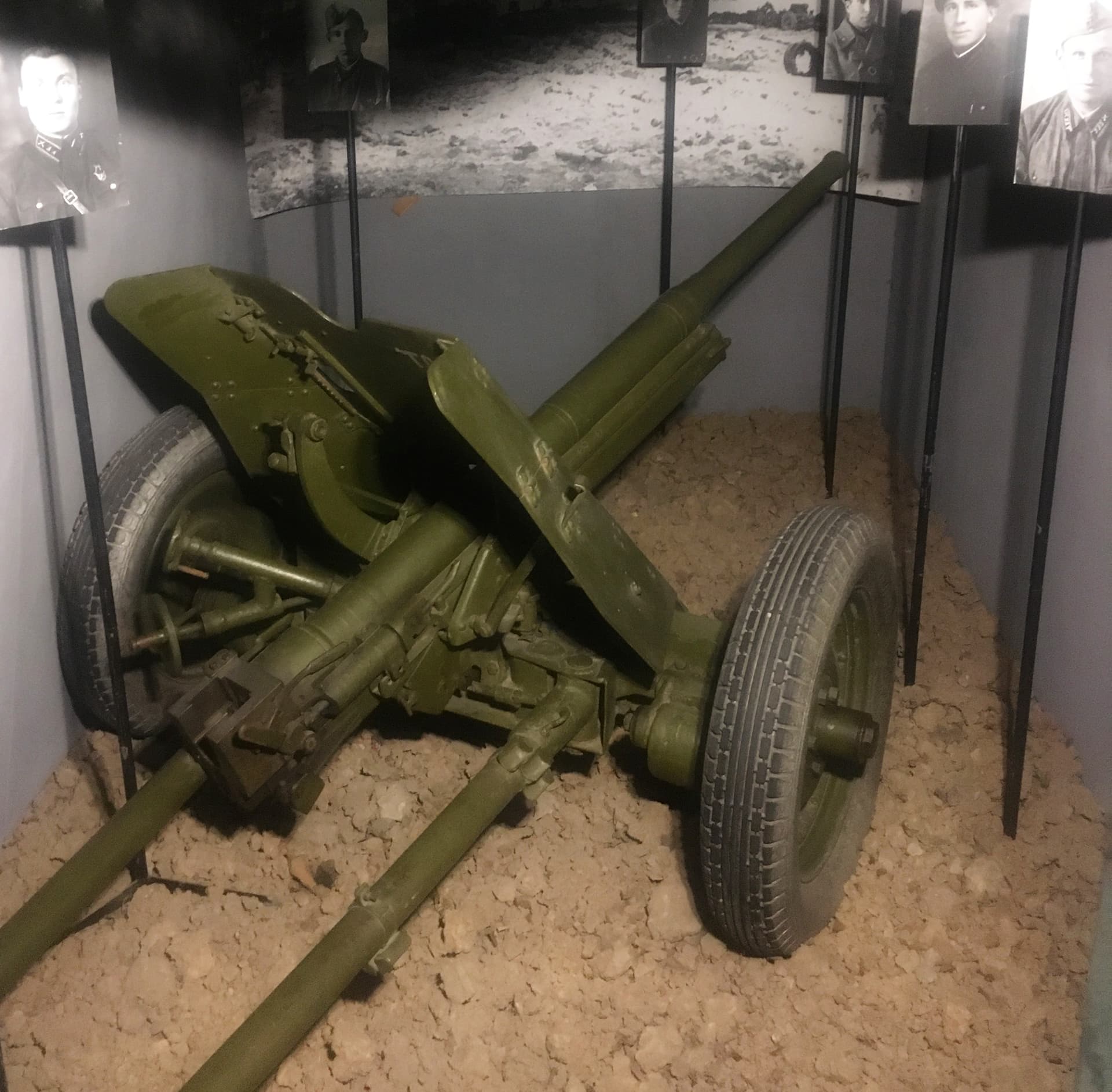 Зал № 3. 45-мм противотанковая пушка обр. 1937 г. СССР, Пермская обл.