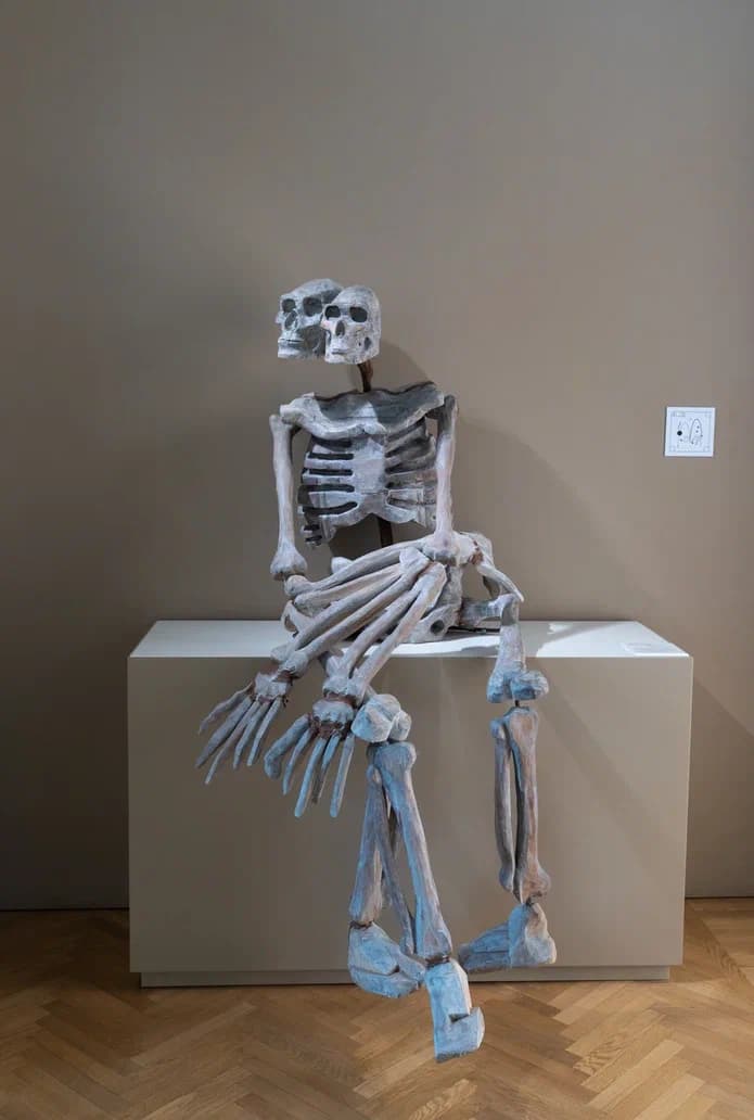 Тактильная скульптура Александра Дашевского «Останки»