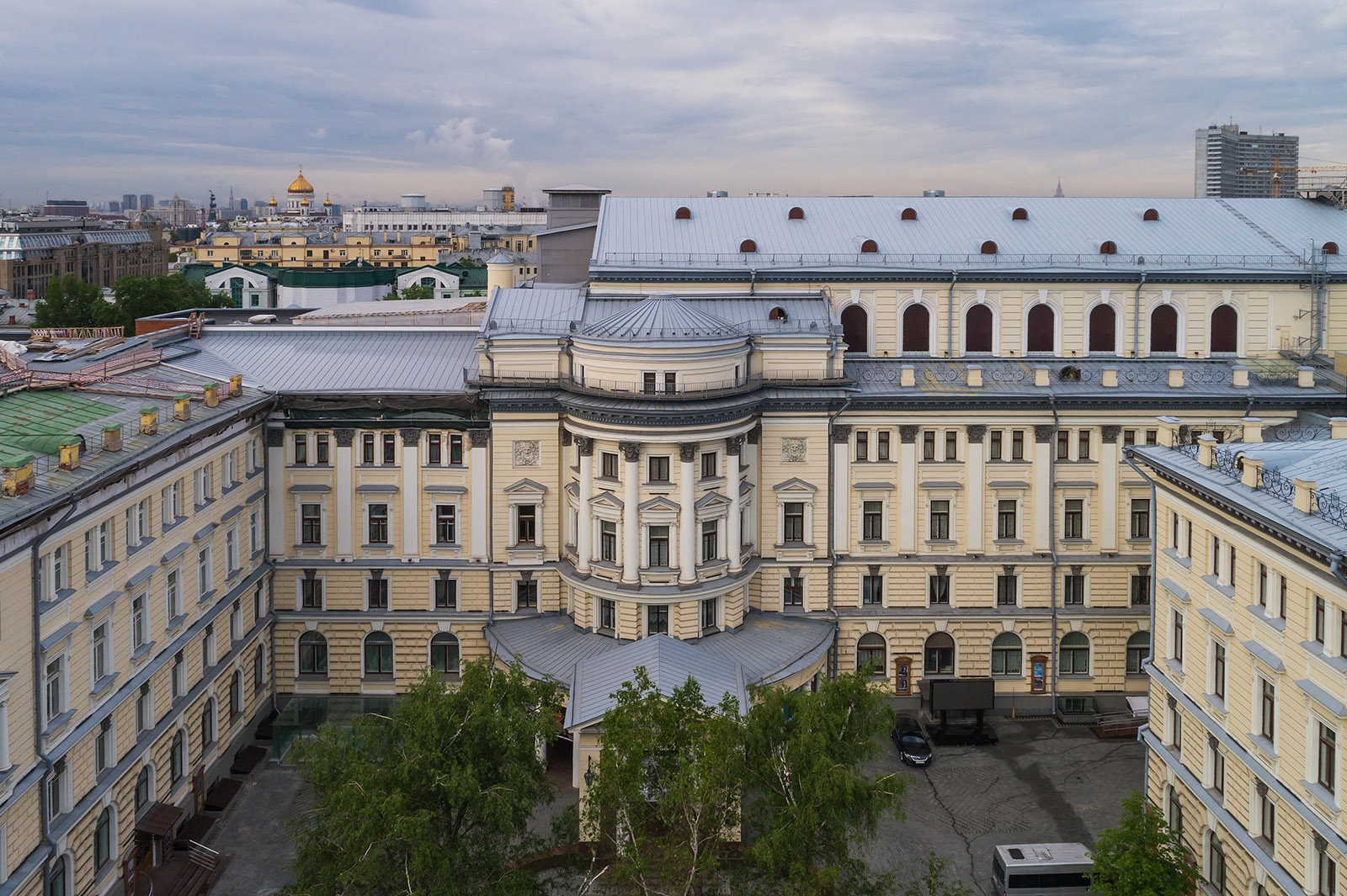 Здание Московской консерватории