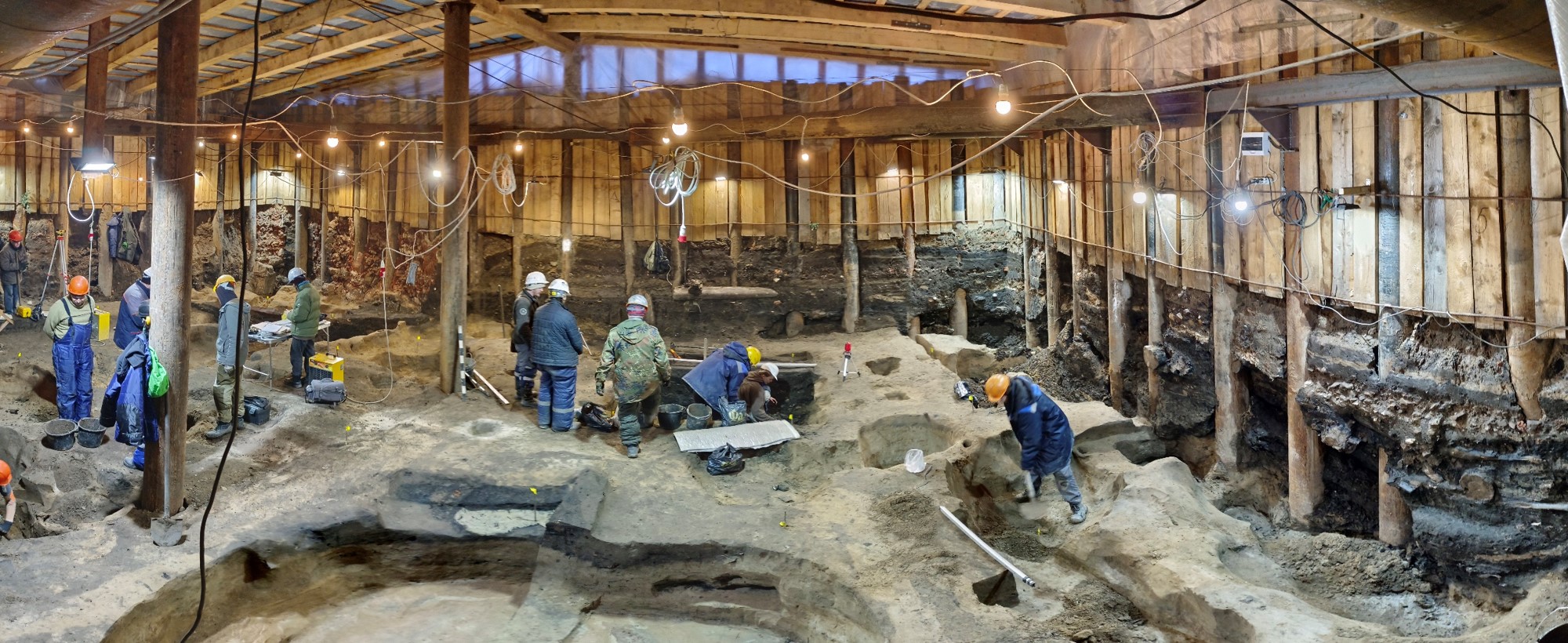 Археологические исследования на территории Чижевского подворья