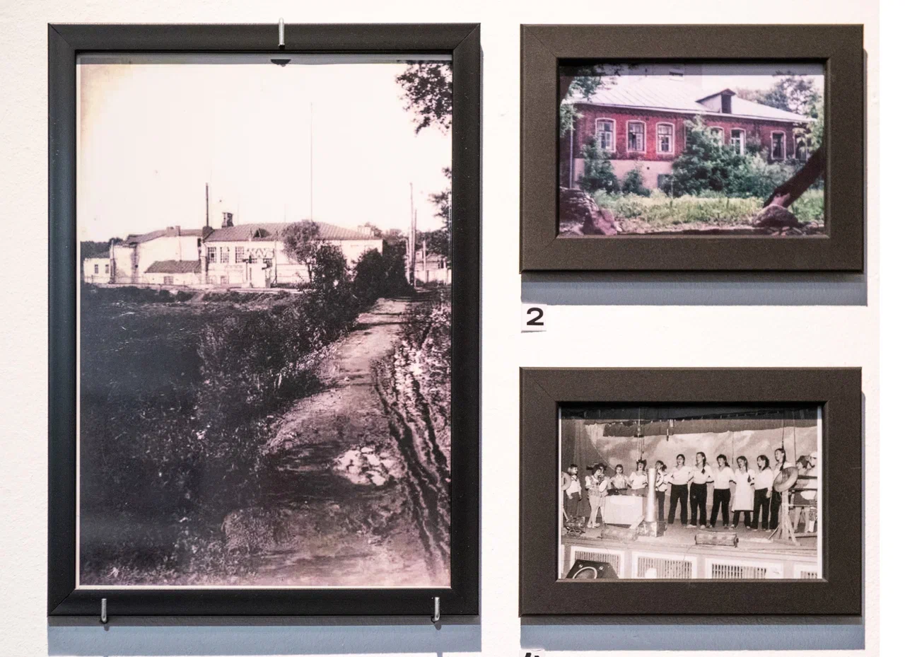 Цифровая копия фотографии. Клуб завода «Красный Богатырь», 1920-30-е
