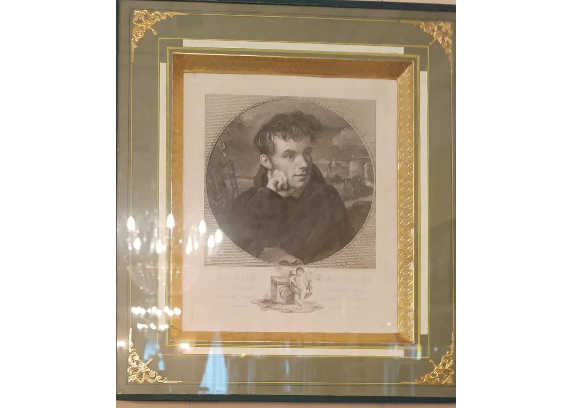 Ф. Вендрамини с оригинала О.А. Кипренского 
Василий Андреевич Жуковский (1783 – 1852) 1817