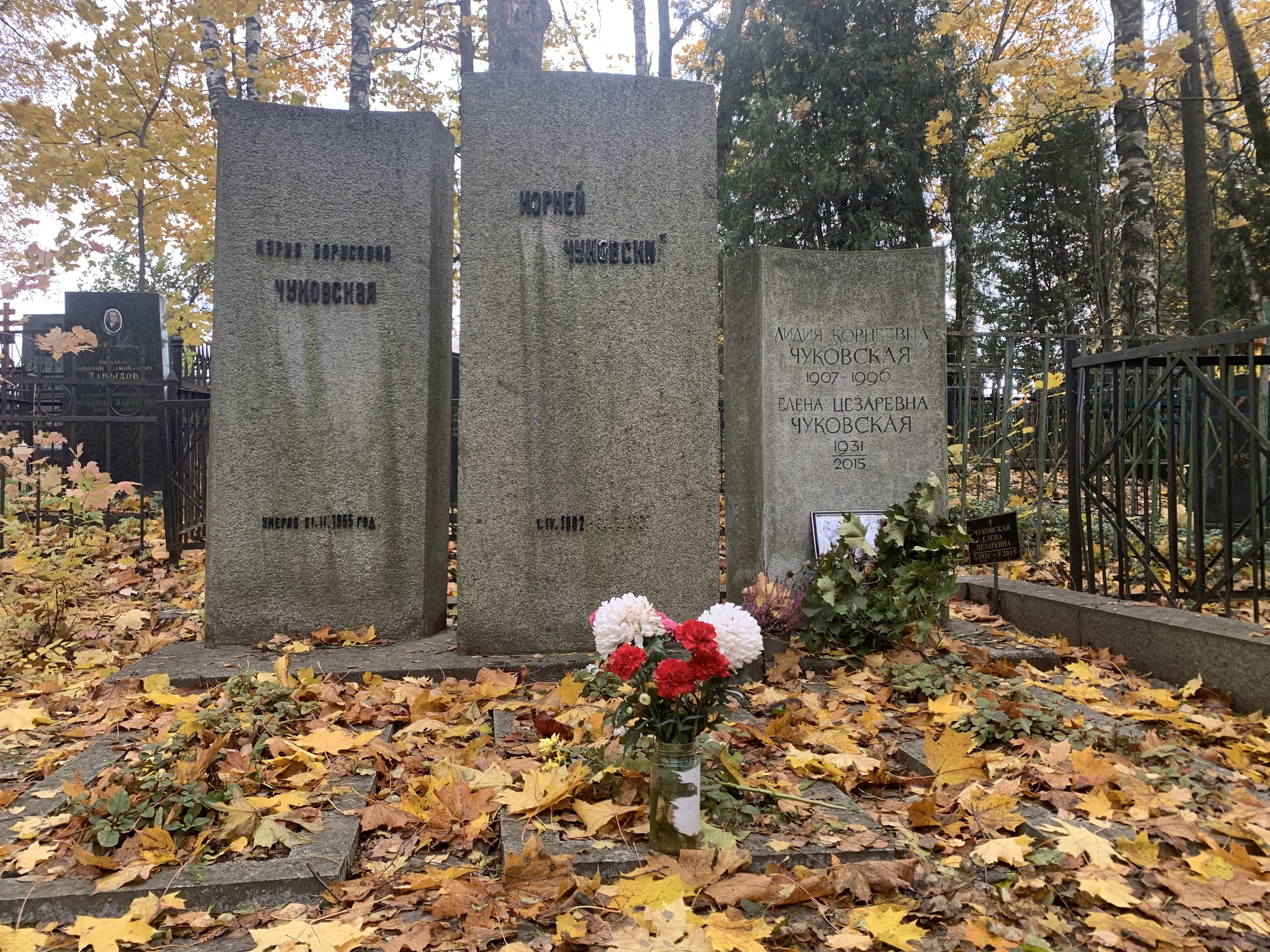 Могила Чуковского Корнея Ивановича (1882–1969)