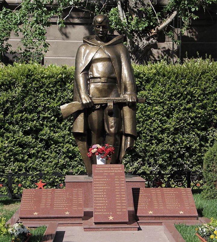 Памятник сотрудникам Голутвинской мануфактуры