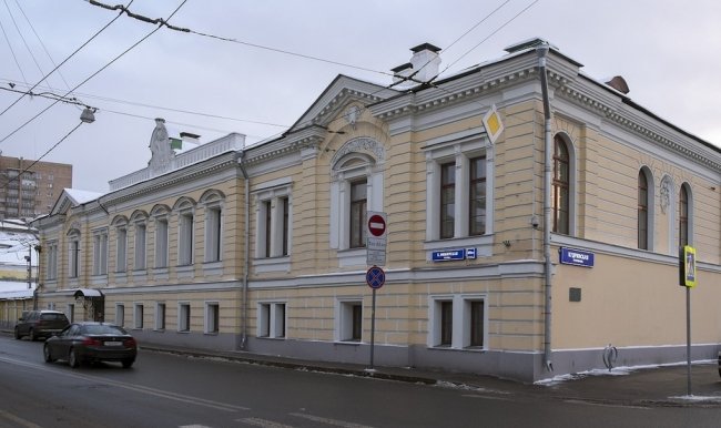 Главный дом городской усадьбы А.К.Коптева - Н.А.Мейендорф