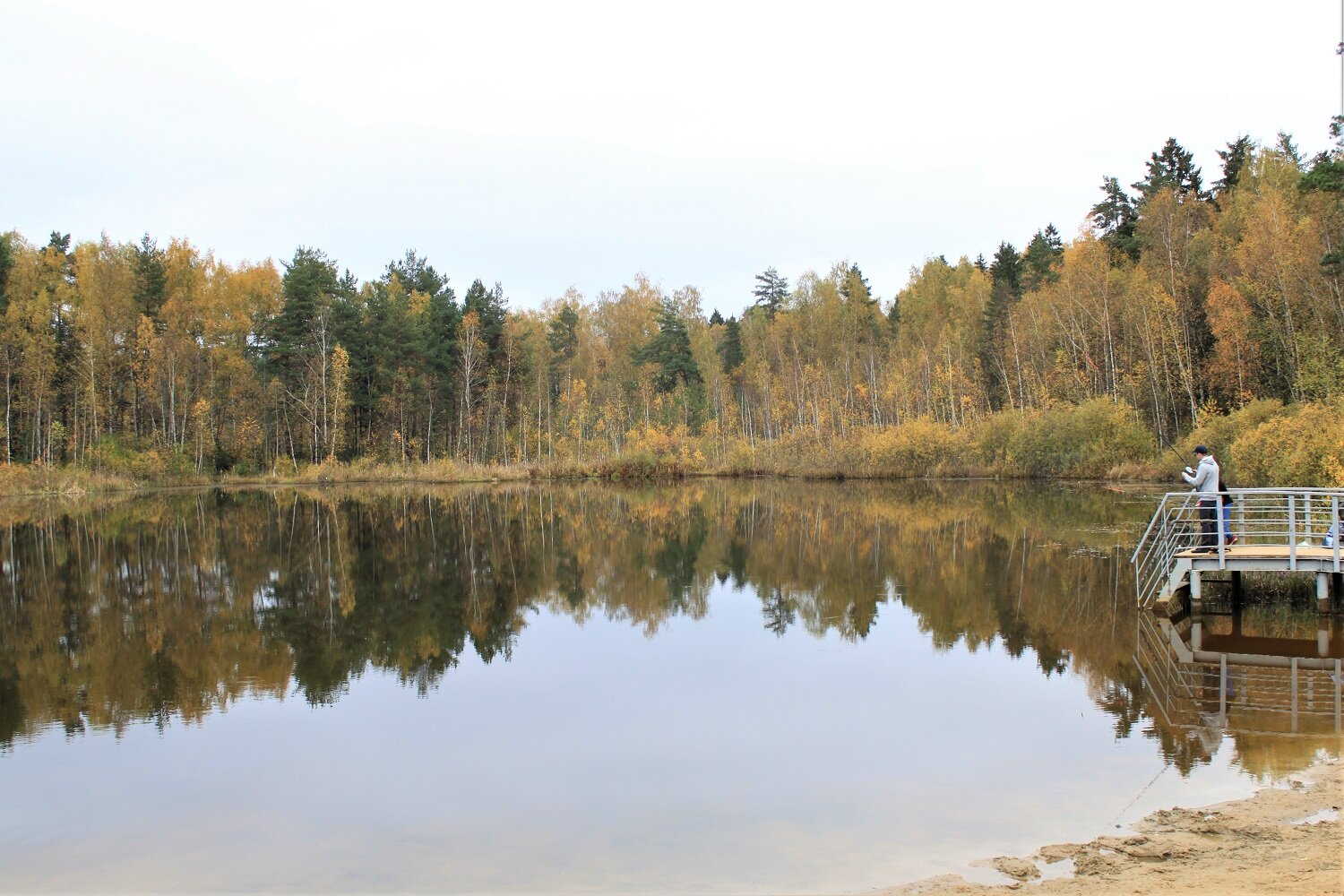 Чёрное озеро в Зеленограде