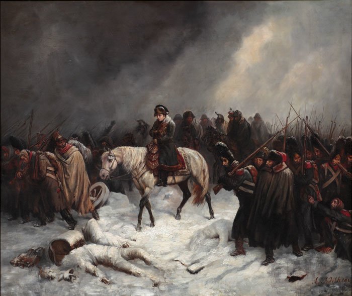 Возвращение Наполеона из похода на Россию
