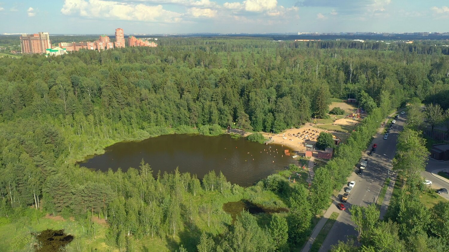 Чёрное озеро в Зеленограде — Узнай Москву